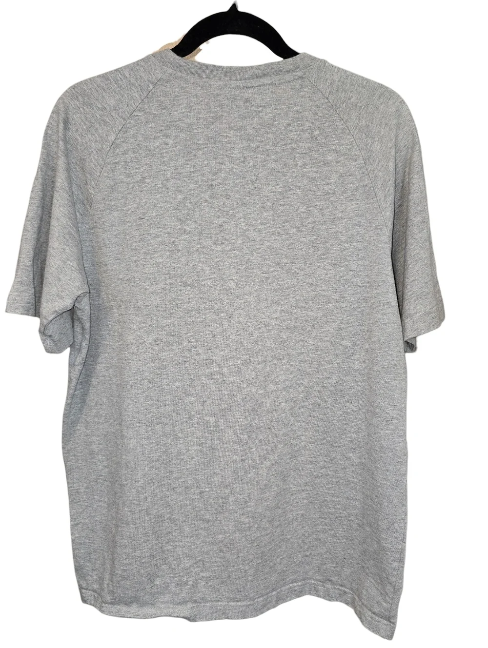 adidas Originals Adicolor Tricolor Trefoil Graphic Tee - Grey Heather Size Med.